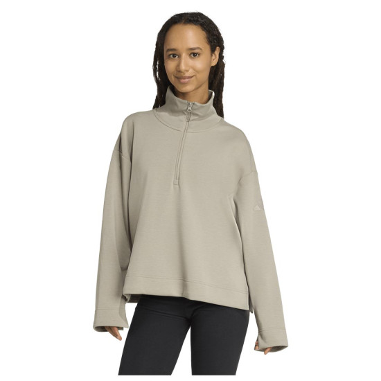 Adidas Γυναικείο φούτερ Soft Lux Quarter-Zip